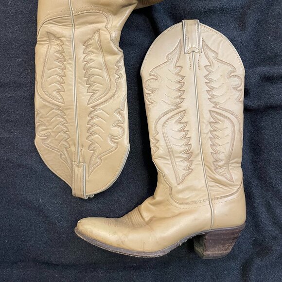 Justin Boots Shoes - Vintage cowboy boots - Women's 8/8.5 - Justin